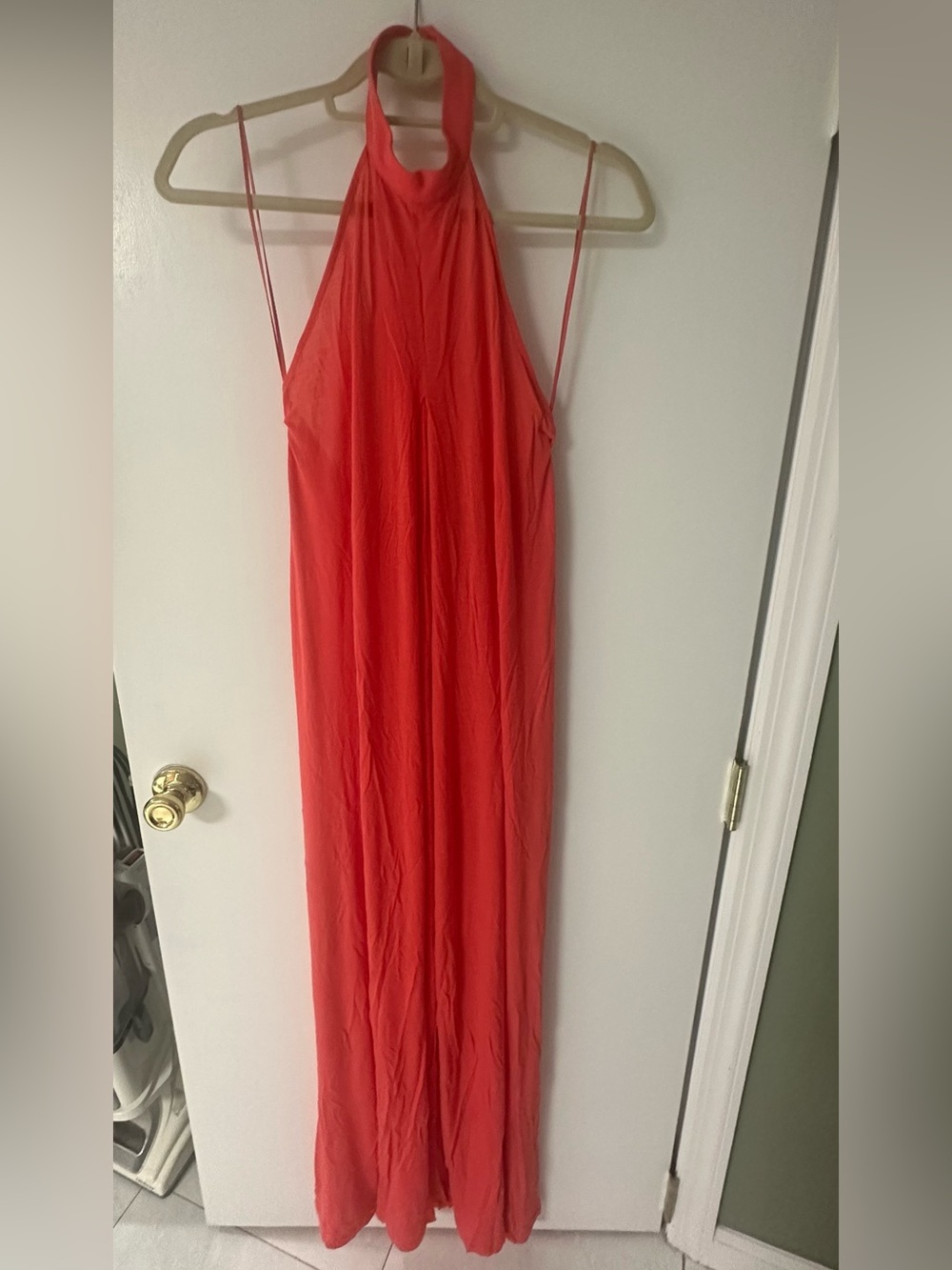 Free People Beach Halter Maxi Dress